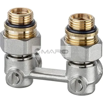 Radiátor IMI Heimeier Šroubení radiátorové Vekotrim rohové pro dvoutrubkové systémy 1/2" x 3/4" EK, 0565-50.000