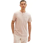 TOM TAILOR PÁNSKÉ HENLEY TRIKO S KAPSIČKOU-BÉŽOVÁ XXL