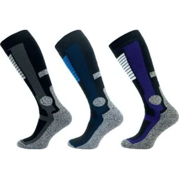 Dámské ponožky Sportovní podkolenky NOVIA Hermann 44-45 modrý pruh