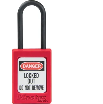 Visací zámek Nevodivý zámek s tenkým okem žlutá