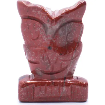 Milujeme Kameny Jaspis červený - sova 326679