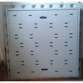 Čistička odpadních vod Poklop plastový šedý ITP, 600 x 600 mm, B 125