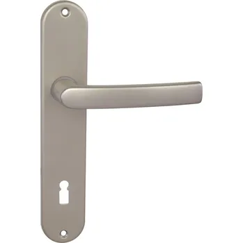 Dveřní kování BA - MIRA - S BB otvor pro klíč, klika/klika, 90 mm F8 - Nikl matný