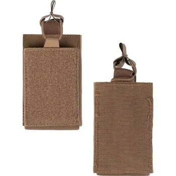 Miltec Sumka na zásobník M4/M16/AR15 s uchycením na suchý zip - Coyote