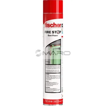 Montážní pěna fischer Pěna montážní Firestop protipožární 750 ml, pistolová, 43712