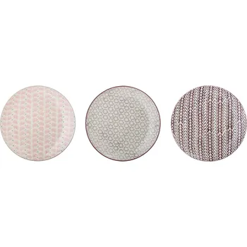 Talíř BLOOMINGVILLE Set 3 talířů MAYA 22 cm 82040566