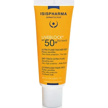 Přípravek na opalování ISISPharma UVEBLOCK Dry touch SPF50+ ultra-fluidní krém 40 ml