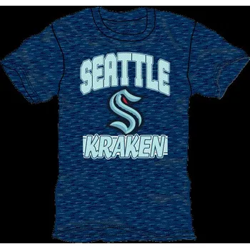 Chlapecké tričko Outerstuff Dětské tričko Seattle Kraken NHL All Time Great Triblend Velikost: Dětské XL (14 - 16 let)