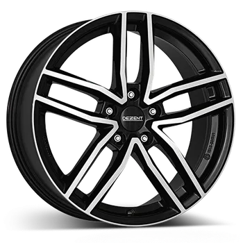 Alu kolo Alu disk DEZENT TR dark 7x17, 5x112, 57.1, ET45 Black/polished