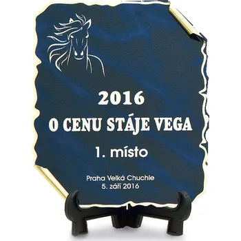 Cinkili Kovová plaketa 28059 Označení: D, Výška: 105 mm x 155 mm