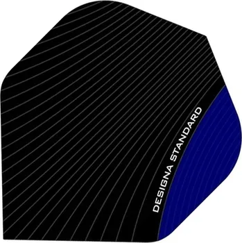 Příslušenství pro šipky Letky Designa Infusion Standard No2 Dark Blue