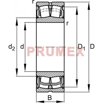 FAG WS 22206-E1-XL-2RSR soudečkové ložisko