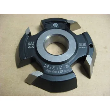 Fréza Fréza úhlová 120X20X30-30°-4 břity-vrchní-HOKINKA