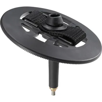 Cyklistické kalhoty Skialpové košíčky Leki Touring Powder Basket + Flex Tip, black, 115 mm