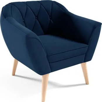 Křeslo Křeslo Victoria - Velutto 25 Barva nožiček: Buk přírodní