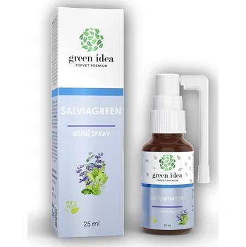 Přírodní produkt Salviagreen - ústní sprej bolest v krku 25ml