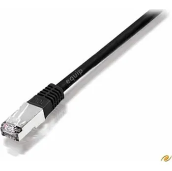 Počítač Equip Patchcord crossover C5e, SF/UTP, 3m, černý (705912)