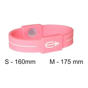 EPO balanční náramek - růžová/bílá M