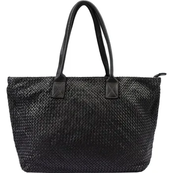 Kabelka Kožená kabelka přes rameno VS 010 černá