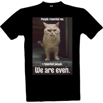 Tričko s potiskem People resented me pánské