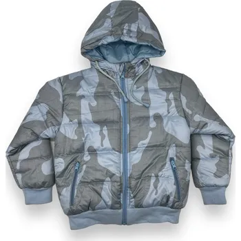 Dívčí bunda YY Chlapecká modrá zimní bunda 08 Barva: Modrá, Velikost: 110/116