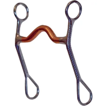 Udidlo pro koně Pool´s Westernová páka s měděným udítkem