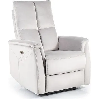 Křeslo Křeslo televizní světle šedé NEPTUN VELVET