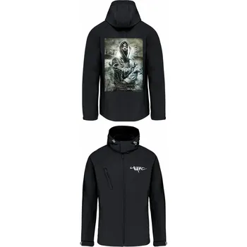 Makaveli Bunda Tupac Gangsta Barva: černá, Velikost: 4XL