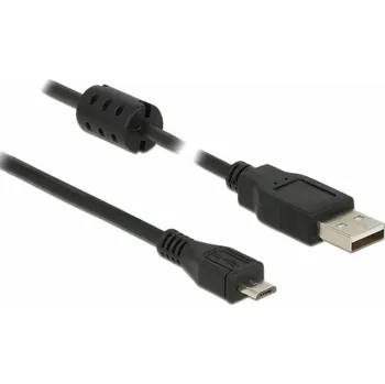 Datový kabel Delock USB kabel USB-A - microUSB 3 m černý (84909)