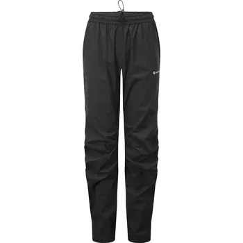 Dámská móda Montane dámské ultralehké nepromokavé kalhoty Fem Spirit Lite Pants - Zkrácené Nohavice Barva: black, Velikost: UK16/US12/EUR44/XL