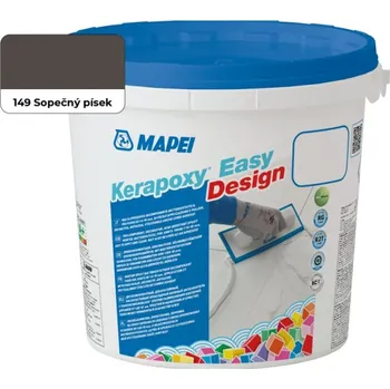 Spárovací hmota Mapei KERAPOXY EASY DESIGN 149 SOPEČNÝ PÍSEK 3 kg 5KB014903