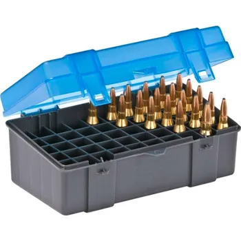 Příslušenství pro sportovní střelbu PLANO MOLDING krabička na náboje .308 WINCHESTER - 50 ks, modrá