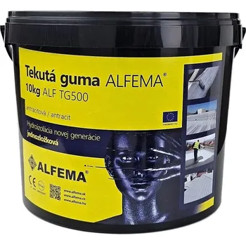 Stavebniny Tekutá guma ALFEMA TG500 (7015) antracitová 10 kg (hydroizolace Tekutá guma)