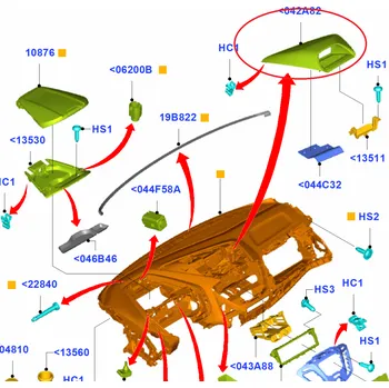 Oprava karosérie Deska přístrojová