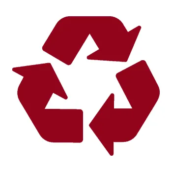 samolepka Recyklace 001 symbol (07 - bordó vínová) SAMOLEPKA NA AUTO, NÁLEPKA, FÓLIE, POLEP, TUNING, VLASTNÍ TEXT, TISK, AUTOSAMOLEPKY.cz, POLEPY, OBRÁZEK, LOGO, 3D STICKERS