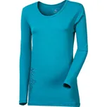 PROGRESS dámské triko s dlouhým rukávem s bambusem SONJA "EDELWEISS"