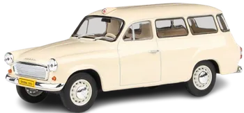 autíčko Abrex Škoda 1202 (1964) Sanitní vůz 1:43