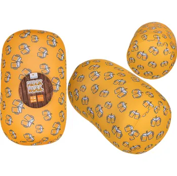 Dekorativní polštářek Cestovní válec PIVO 30x15 cm
