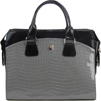 Kabelka PUNCE LC-01 šedá dámská kabelka pro notebook do 15.6 palce + doprava zdarma