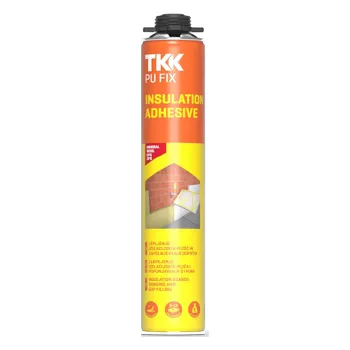 Průmyslové lepidlo TKK PU FIX Insulation adhesive - PU lepidlo na lepení izolačních desek pistol. 750ml