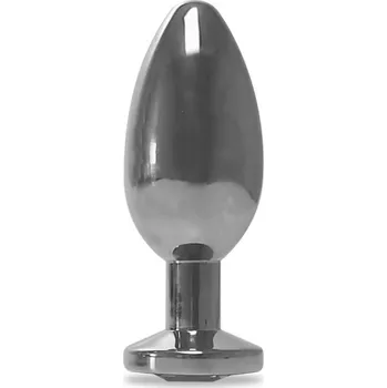 Anální kolík Black Label Jewelled Buttplug L