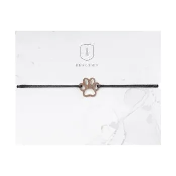 Náramek Jemný náramek Paw Wooden Bracelet s možností vrácení do 30 dnů - BR10