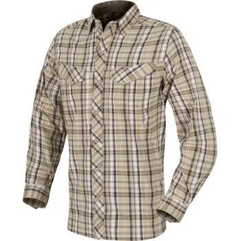 Pánské oblečení Helikon-Tex Košile DEFENDER Mk2 City Shirt® - Cider Plaid Velikost: S