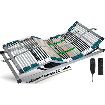 Postelový rošt BEDTON SILVERTON 42 MOT 140x210&nbsp;elektrické motorové polohování