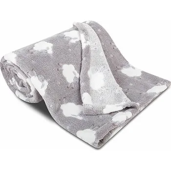 Dětská deka SVITAP Dětská deka OVEČKA šedá 75 x 100 cm