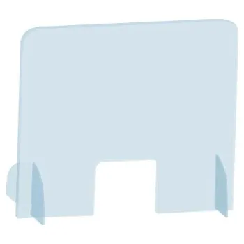 Kancelářský nábytek Vertikální ochranný stojánek na stůl 85 x 50 cm P-ES5085