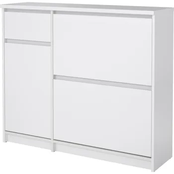 Botník Nábytek PEGAS s.r.o. Botník SIMPLICITY 206, Bílý lesk