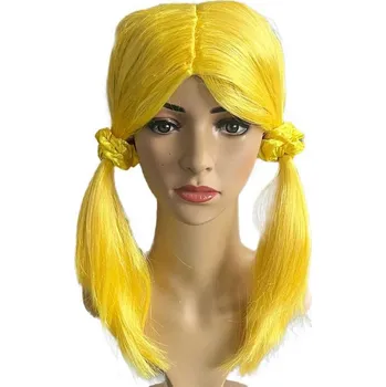 Karnevalová paruka EP line KARNEVAL paruka dětská Lollipopz Annie žlutá umělé vlasy