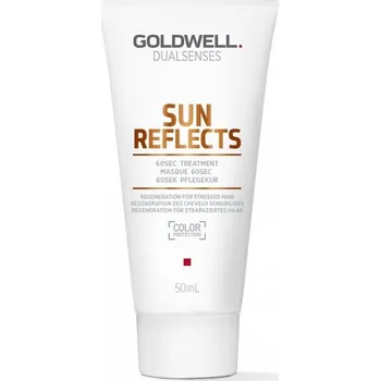 Vlasová regenerace Goldwell Dualsenses Sun Reflects After Sun 60sec Treatment - Maska na vlasy vystavené slunci 50 ml Cestovní balení