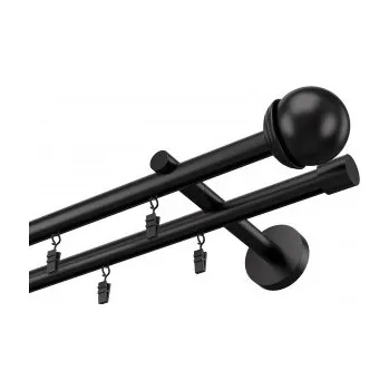 Garnýž Сardinal Elegant Garnýž 19mm 300 cm černá